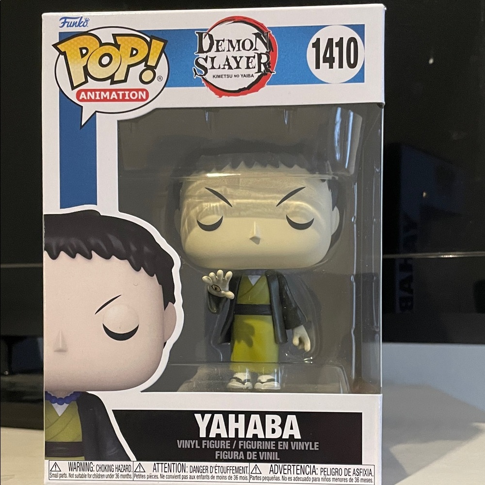 Funko Pop Yahaba Figure with Black and Green Outfit